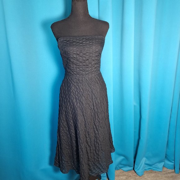 J Crew Casual Short Dress Size 4 Black - Picture 1 of 3